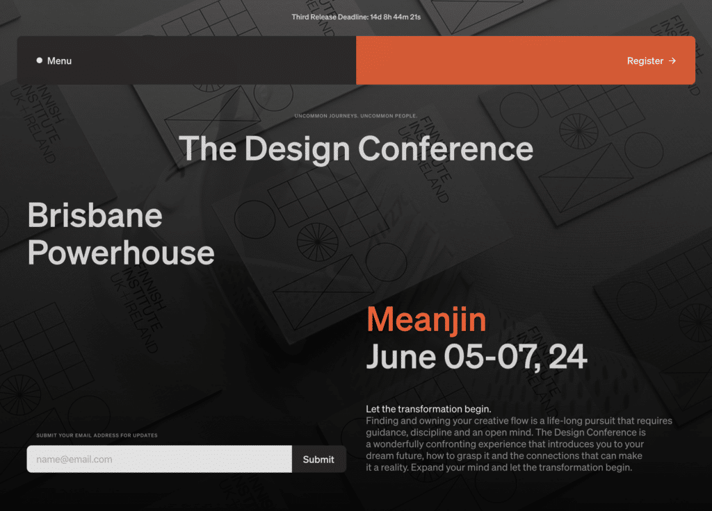 The Design Conference Brisbane Australia